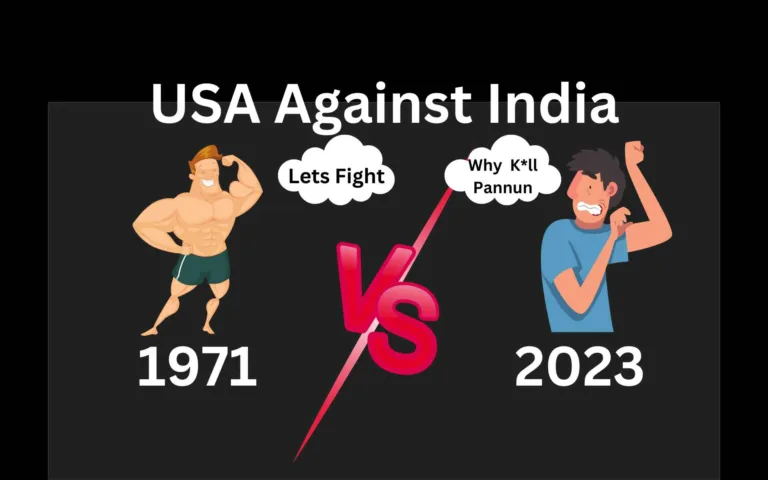 USA Against India 1971 vs 2023